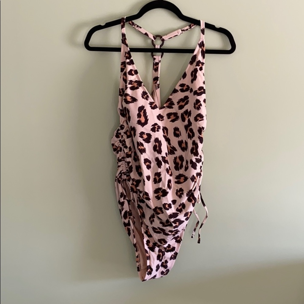 One Piece Animal Print Swimsuit